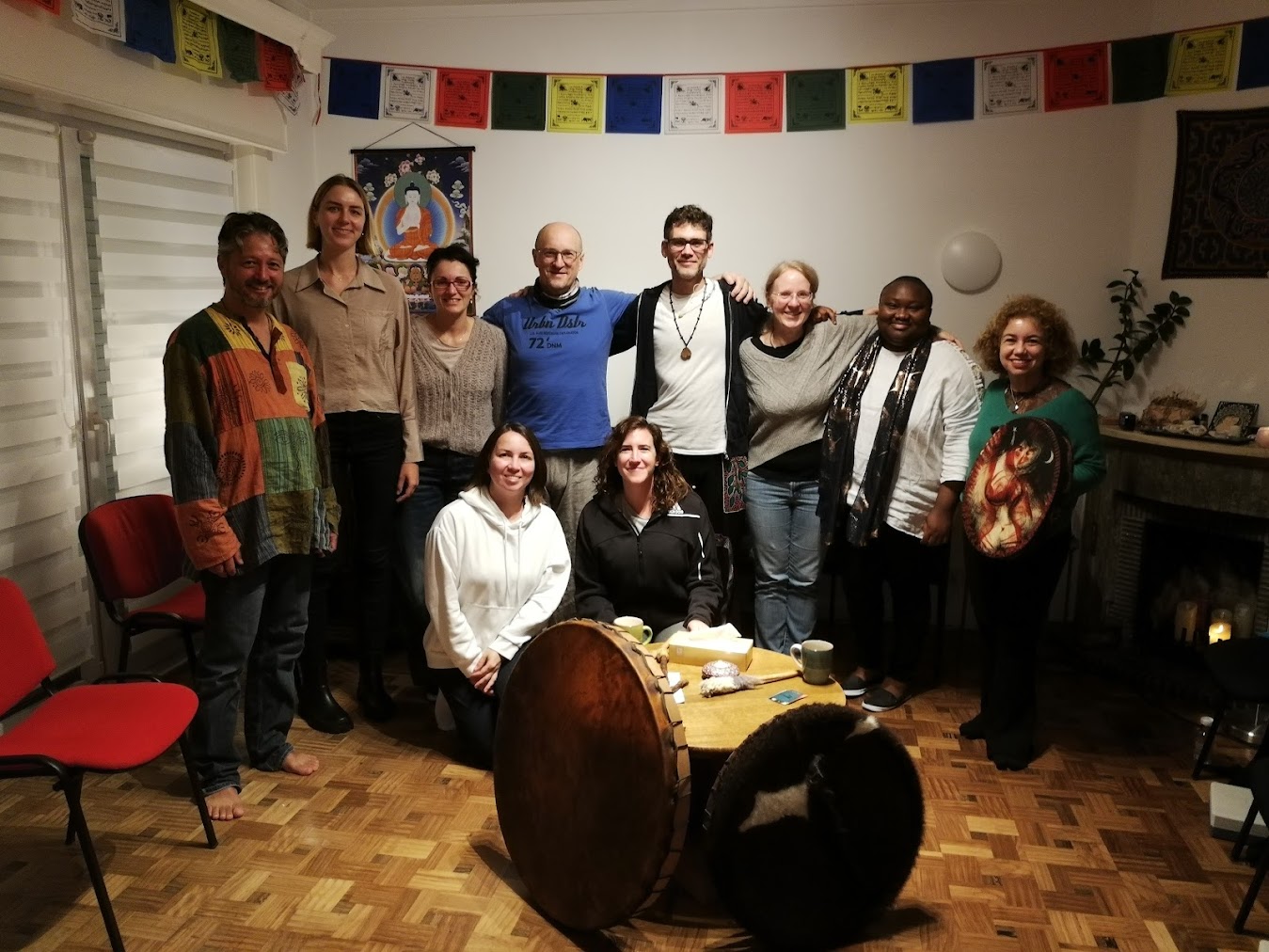 Expats seeking spiritual guidance with a shaman in Brussels